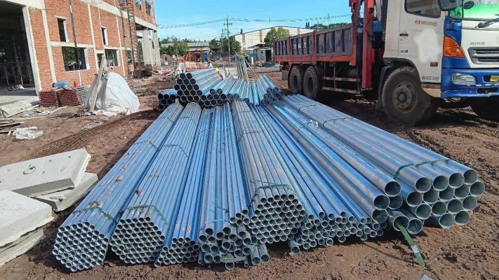 ỐNG THÉP MẠ KẼM HOA SEN