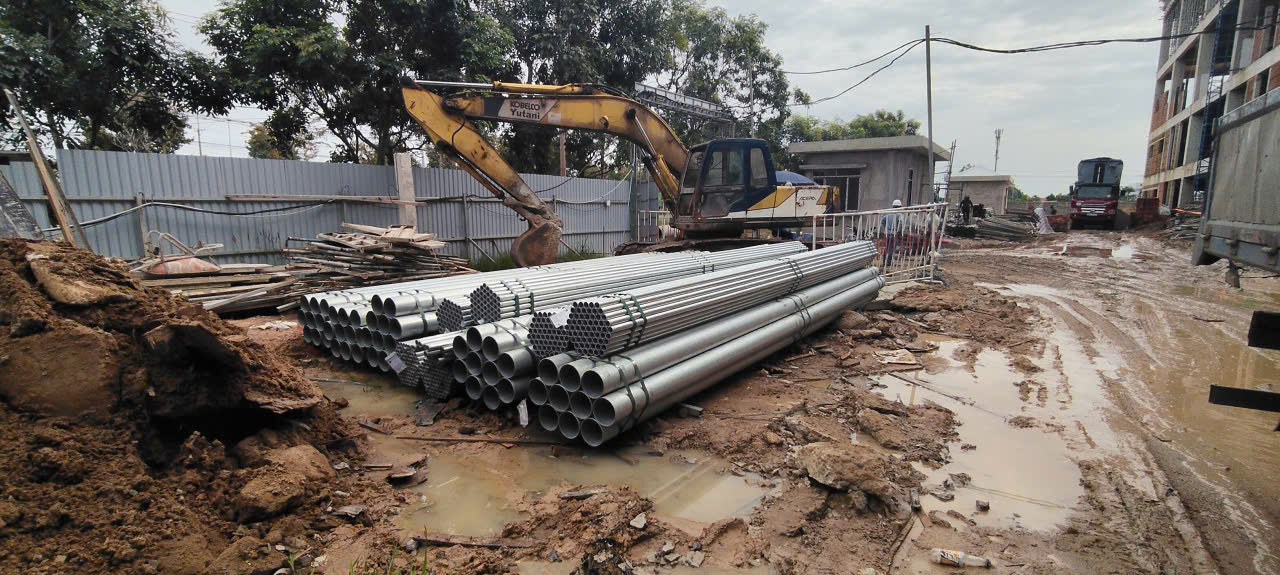 ỐNG THÉP MẠ KẼM NHÚNG NÓNG HOA SEN Ở BÌNH DƯƠNG