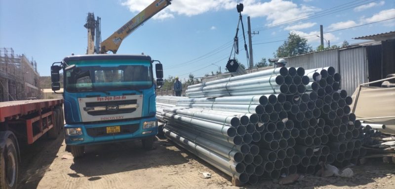 ỐNG KẼM HOA SEN Ở LONG AN